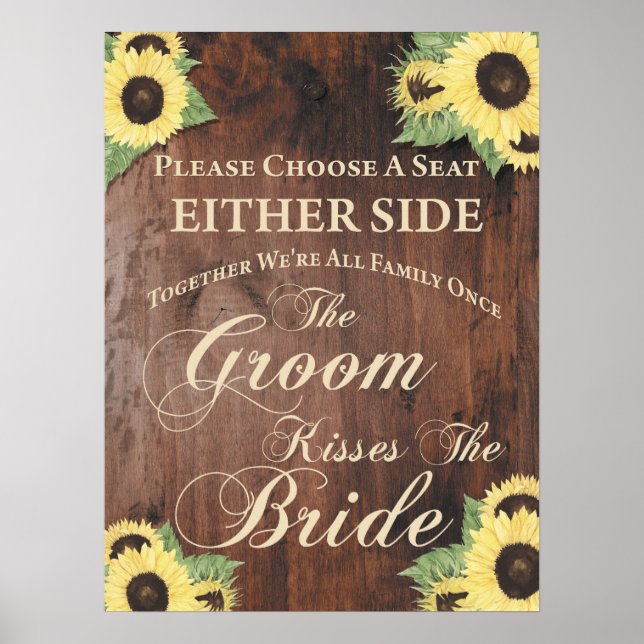 Escolha um assento não um Poster lateral (Frente)