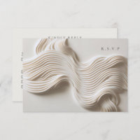 escolhas de refeição de marfim esculpida RSVP