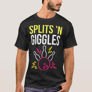 Escórias de Camisa de Boliche de Splits n Giggles