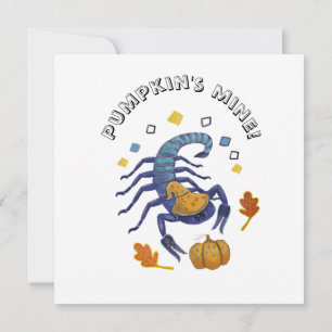 escorpião de Halloween