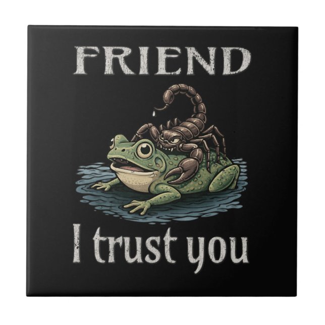 Escorpião e Sapo - Amigo, Eu Confio em Você (Frente)