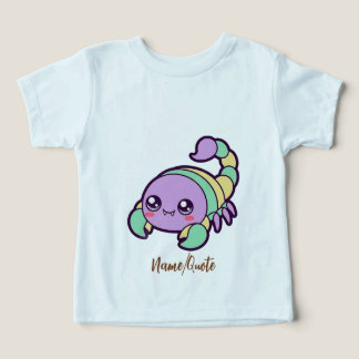 Escorpião Kawaii Fofo Cartoon Pastel