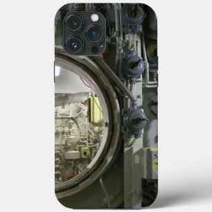 escotilha de um antigo submarino retrô