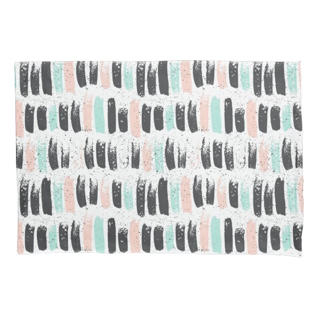 Escovas & teste padrão dos cursos da tinta (Frente-Esquerda)