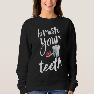Escove os dentes Dentistas das Camisetas dentárias