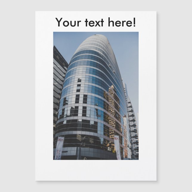 Escrapão de vidro do Dubai (Frente)