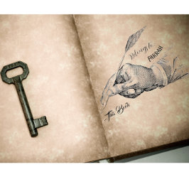 Escrevendo de preenchimento manual | Carimbo de ti