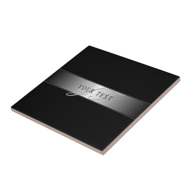 Escrevendo de Script Monograma Editável Elegante | (Lateral)