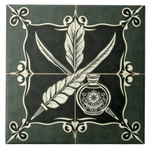 Escriba - Artes E Artesanatos - Azulejo Cerâmico