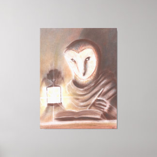 Escriba Stretched Canvas Print