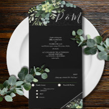 Escrita Minimalista do Eucalyptus Floral Verde Pre