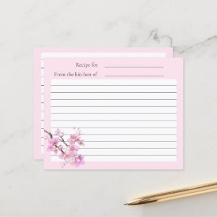 Escrito de cereja cor-de-água rosa elegante