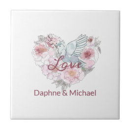 Escrito Elegante Rustic Modern Chic Heart Script