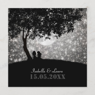 Escrito no Convite para Casamento de Estrelas