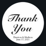 Escrito preto personalizado Etiquetas de favorito<br><div class="desc">personalize o texto,  o nome dos adesivos de etiqueta favoritos de presente de casamento. Preto e Branco.</div>