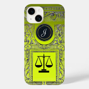 ESCRITÓRIO LEGAL de JUSTIÇA, amarelo do monogram