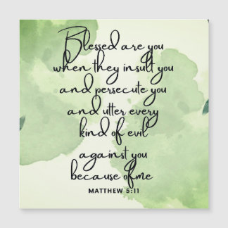 Escritura de 10 Dias em Batitudes Verso 5:11 Magne