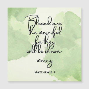 Escritura de 10 Dias em Beatitudes Verso 5:7 Magne