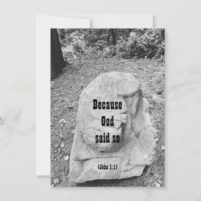 Escritura de Cartão de Saudação Simples de Encoraj (Frente)