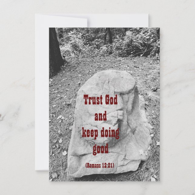 Escritura de Cartão de Saudação Simples de Encoraj (Frente)