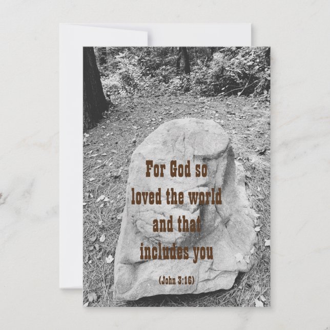 Escritura de Cartão de Saudação Simples de Encoraj (Frente)