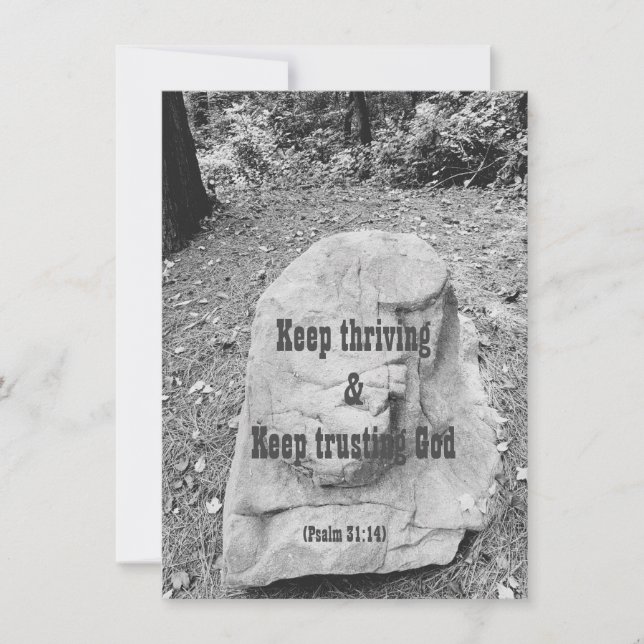 Escritura de Cartão de Saudação Simples de Encoraj (Frente)