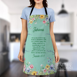 Escritura de flor selvagem legante personalizada