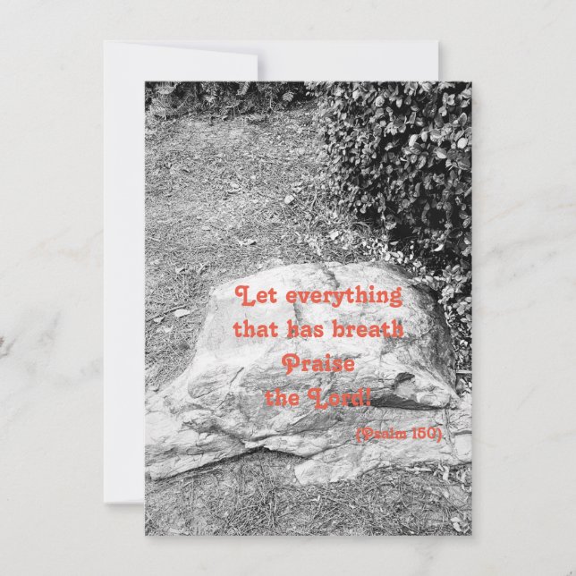 Escritura de um Cartão de Saudação Simples Elogist (Frente)