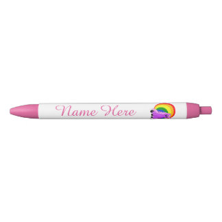 Escruffy Personalizado Bonito Unicorn w Caneta Arc