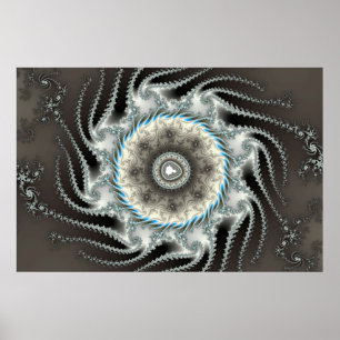 Escubo - Poster Fractal