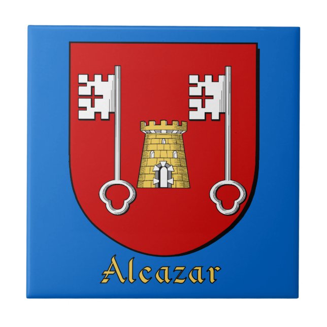 Escudo da família Alcazar (Frente)