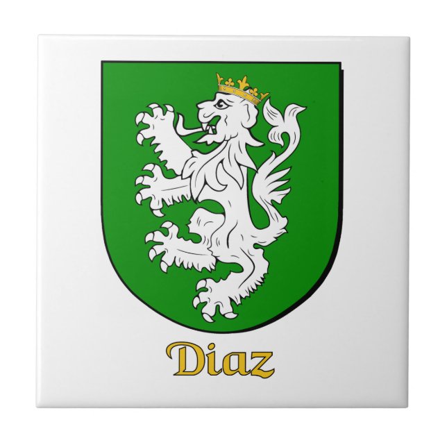 Escudo da família Diaz (Frente)
