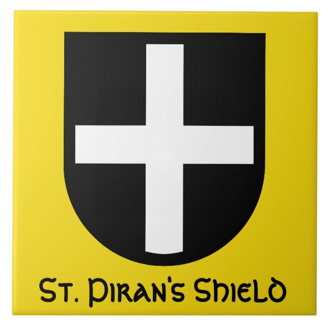 Escudo de St. Piran (Frente)
