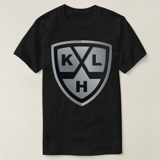 Escudo do logotipo KHL Camisa de Hockey Essential  (Frente do Design)