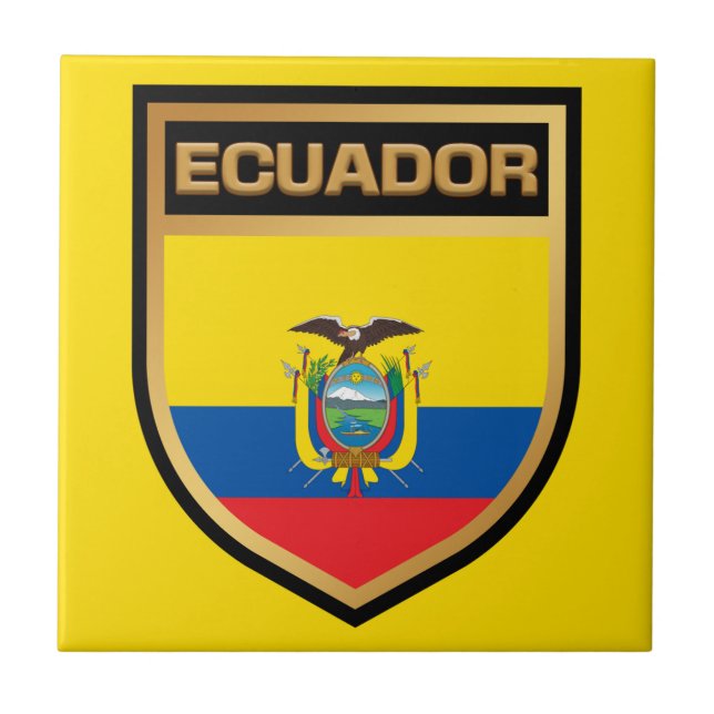 Escudo do Sinalizador do Equador (Frente)