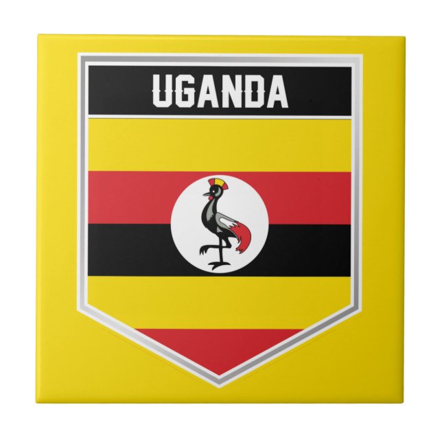 Escudo do Sinalizador do Uganda (Frente)