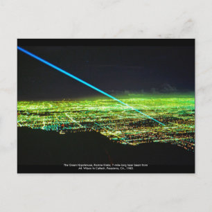 Escultura a Laser por Rockne Krebs Cartão Postal