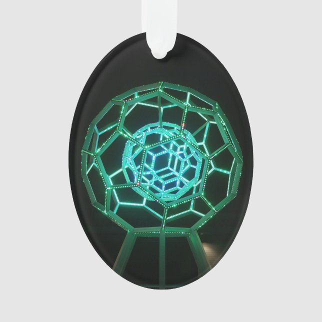 Escultura Buckyball #3 Ornamento (Frente)