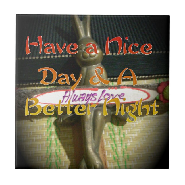 Escultura do coelho de bronze com citações inspira (Frente)