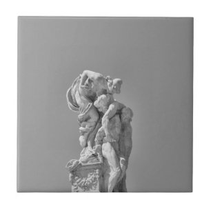 Esculturas romanas em composição moderna
