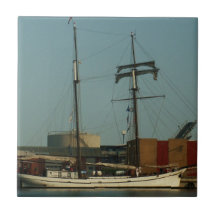 Escuna holandesa no porto dinamarquês