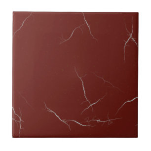 Escuro - azulejo vermelho do mármore da simulaç