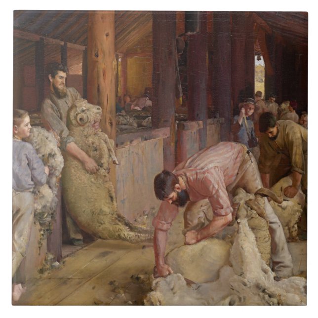 Escutando os Rams (Arte australiana) (Tom Roberts) (Frente)