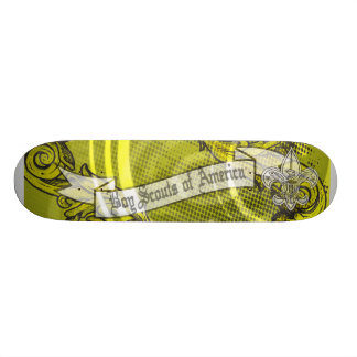 Escuteiros de menino do skate de América