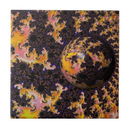 Esfera de Tempestade de Fogo Fractal