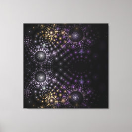 Esfera Fractal Mandala Canvas estendida Universo
