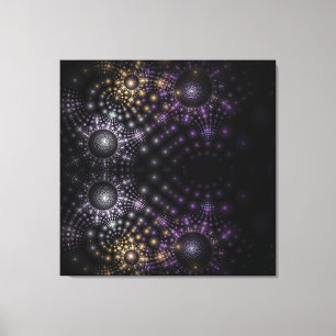 Esfera Fractal Mandala Canvas estendida Universo