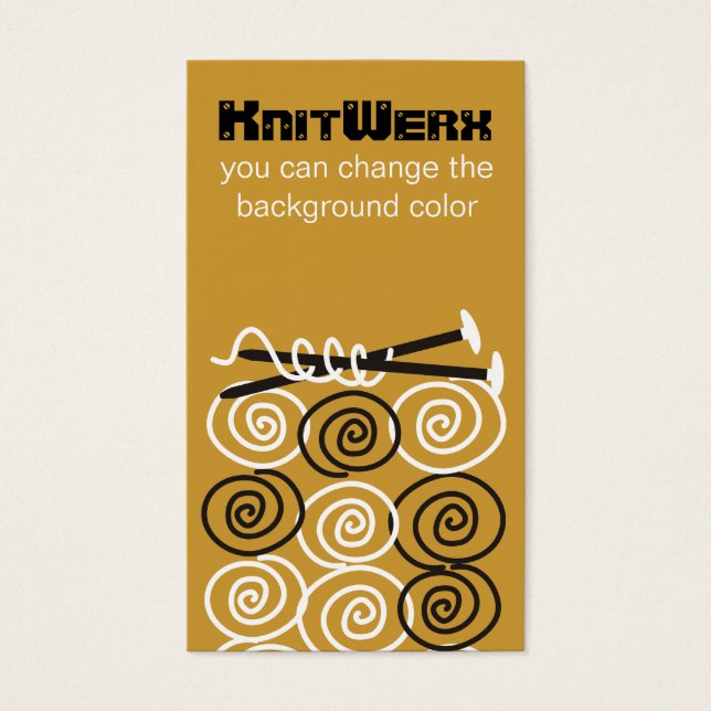 esferas de fios de borracha tricotar cartão-presen (Frente)