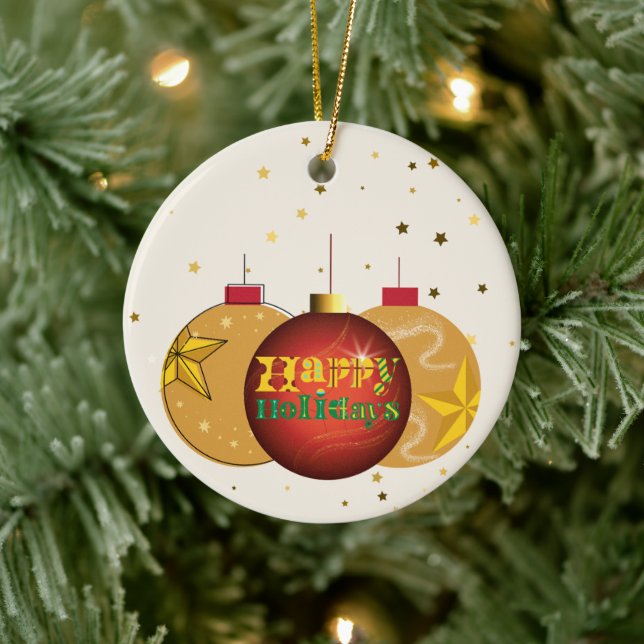 Esferas do enfeites de natal (Árvore)