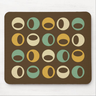 Esferas modernas retros abstratas Mousepad
